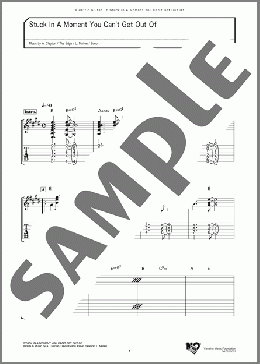 Stuck In A Moment You Can't Get Out Of(U2) 楽譜 ギター（ソロ） ダウンロード