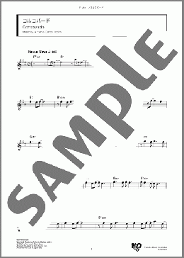 コルコバード(Antonio Carlos Jobim) 楽譜 フルート ダウンロード