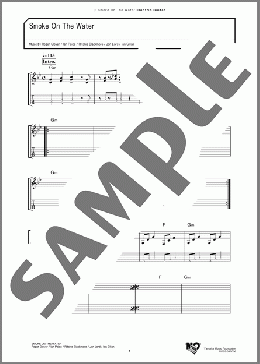 Smoke On The Water(ディープ・パープル) 楽譜 ギター（ソロ） ダウンロード