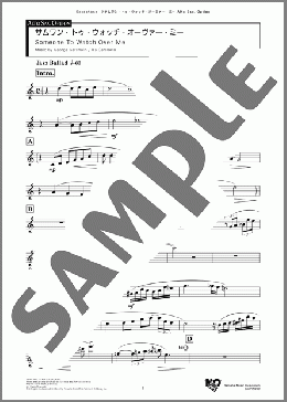 サムワン・トゥ・ウォッチ・オーヴァー・ミー Alto Option(George Gershwin) 楽譜 アンサンブル（パート） ダウンロード