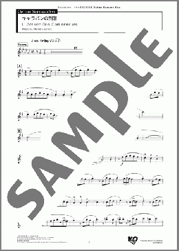 キャラバンの到着 Soprano(Michel Legrand) 楽譜 アンサンブル（パート） ダウンロード