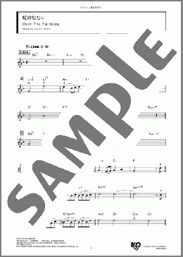 虹の彼方に(Judy Garland) 楽譜 バイオリン ダウンロード