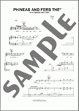 Phineas And Ferb Theme(Carl Williams) 楽譜 ピアノ & ボーカル & ギター ダウンロード