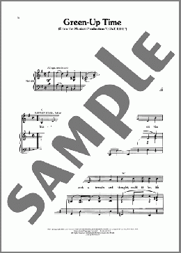 Green-Up Time (from Love Life)(Kurt Weill) 楽譜 ピアノ & ボーカル & ギター ダウンロード