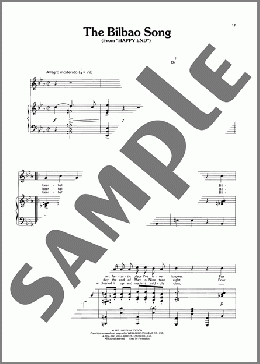 The Bilbao Song (from Happy End)(Kurt Weill) 楽譜 ピアノ & ボーカル & ギター ダウンロード