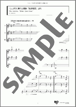 モルダウ 連作交響詩「わが祖国」より(B. Smetana) 楽譜 アンサンブル（フルスコア） ダウンロード