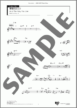 素顔のままで Tenor(Billy Joel) 楽譜 テナーサックス（ソロ） ダウンロード