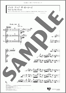 ピック・アップ・ザ・ピーシーズ(James Hamish Stuart/Alan Gorrie/Roger Ball/Robert McIntosh/Owen McIntyre/Malcolm Duncan) 楽譜 アンサンブル（フルスコア） ダウンロード