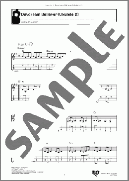 Daydream Believer(John C. Stewart) 楽譜 アンサンブル（パート） ダウンロード