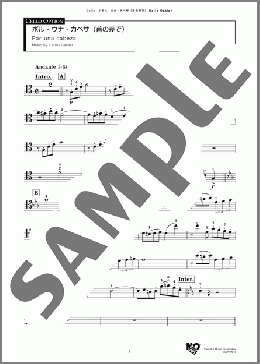 ポル・ウナ・カベサ (首の差で)(Carlos Gardel) 楽譜 アンサンブル（パート） ダウンロード