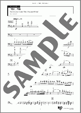 「魔笛」 序曲(Wolfgang Amadeus Mozart) 楽譜 アンサンブル（パート） ダウンロード