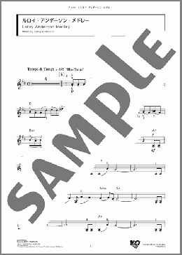 ルロイ・アンダーソン・メドレー(Leroy Anderson) 楽譜 バイオリン ダウンロード