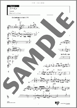 スペイン(Chick Corea) 楽譜 アンサンブル（パート） ダウンロード