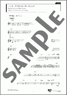 ロック・アラウンド・ザ・クロック(Jimmy De Knight/Max Freedman) 楽譜 トランペット（ソロ） ダウンロード