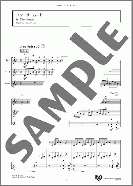 イン・ザ・ムード(Joe Garland) 楽譜 アンサンブル（フルスコア） ダウンロード