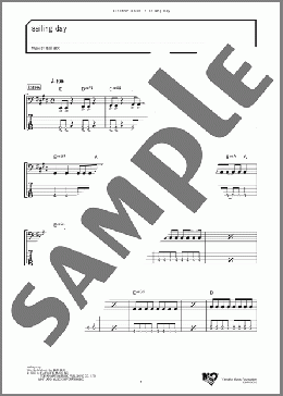 sailing day(BUMP OF CHICKEN) 楽譜 ベース ダウンロード