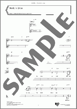 World In Union(Gustav Holst) 楽譜 ゴスペル ダウンロード