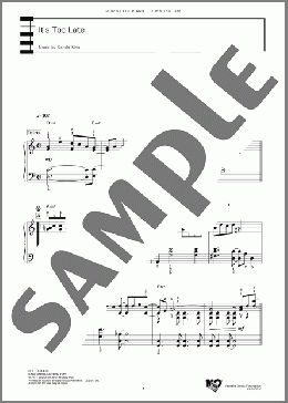 It's Too Late(Carole King) 楽譜 ピアノ（ソロ） 上級 ダウンロード
