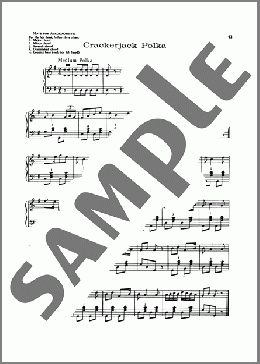 Crackerjack Polka(Lawrence Welk) 楽譜 ピアノ（ソロ） ダウンロード