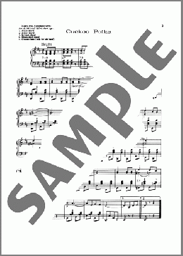 Cuckoo Polka(Lawrence Welk) 楽譜 ピアノ（ソロ） ダウンロード