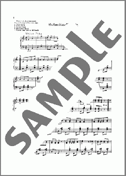 Schnitzelbank(Lawrence Welk) 楽譜 ピアノ（ソロ） ダウンロード