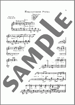 Engagement Polka(Lawrence Welk/S. Graham) 楽譜 ピアノ（ソロ） ダウンロード