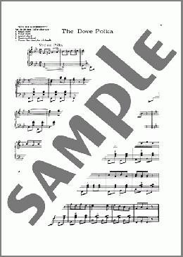 The Dove Polka(Lawrence Welk/B. Nowotny) 楽譜 ピアノ（ソロ） ダウンロード