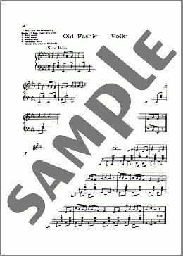 Old Fashioned Polka(Lawrence Welk/Fred Sabotka) 楽譜 ピアノ（ソロ） ダウンロード