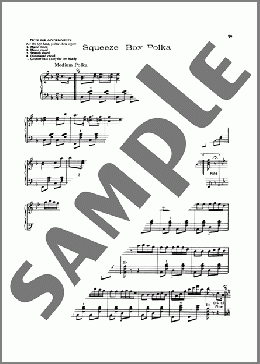 Squeeze Box Polka(Lawrence Welk) 楽譜 ピアノ（ソロ） ダウンロード