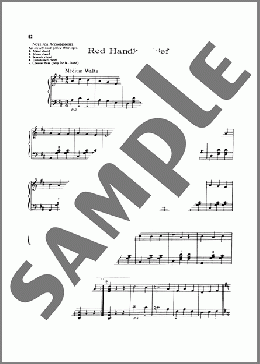 Red Handkerchief(Lawrence Welk/B. Sands) 楽譜 ピアノ（ソロ） ダウンロード