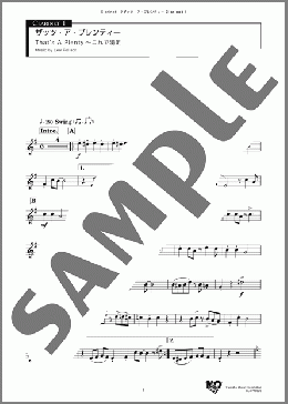 ザッツ・ア・プレンティー(Lew Pollack) 楽譜 アンサンブル（パート） ダウンロード