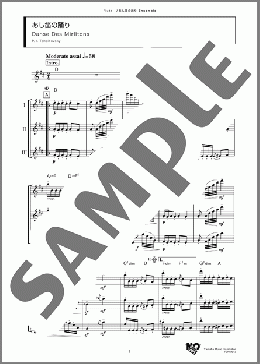 あし笛の踊り(P. I. Tchaikovsky) 楽譜 アンサンブル（フルスコア） ダウンロード