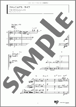 ストレニュアス・ライフ(Scott Joplin) 楽譜 アンサンブル（フルスコア） ダウンロード