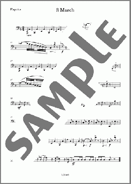 道化師 2 Gallop(Fagotto)(KAVALEVSKY) 楽譜 アンサンブル（パート） ダウンロード
