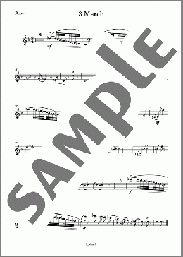 道化師 3 March(Oboe)(KAVALEVSKY) 楽譜 アンサンブル（パート） ダウンロード