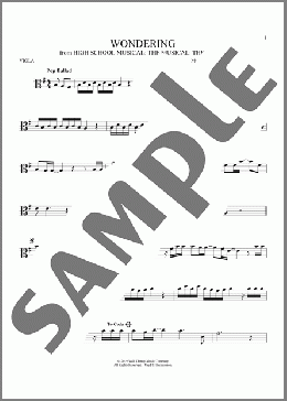 Wondering (from High School Musical: The Musical: The Series)(Olivia Rodrigo & Julia Lester) 楽譜 その他 ダウンロード