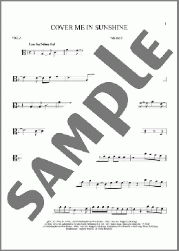 Cover Me In Sunshine(Pink And Willow Sage Hart) 楽譜 その他 ダウンロード