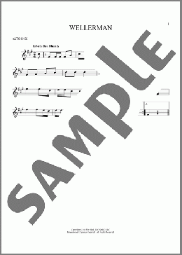 Wellerman(New Zealand Folksong) 楽譜 アルトサックス（ソロ） ダウンロード