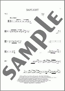 Daylight(David Kushner) 楽譜 その他 ダウンロード