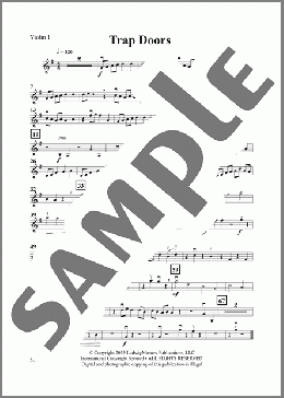 Trap Doors-Violin 1(Ingrid Koller) 楽譜 オーケストラ（パート） ダウンロード