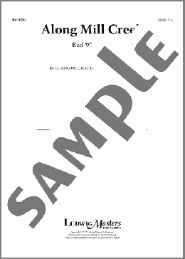 Along Mill Creek-Full Score(Bud Woodruff) 楽譜 オーケストラ（パート） ダウンロード