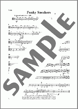 Funky Sneakers-Viola(Thom Sharp) 楽譜 オーケストラ（パート） ダウンロード