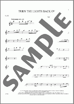 Turn The Lights Back On(Billy Joel) 楽譜 フルート ダウンロード