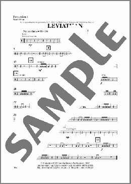 Leviathan-Percussion 1(Clarence E. Barber) 楽譜 その他 ダウンロード