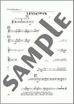 Leviathan-Alto Sax 1(Clarence E. Barber) 楽譜 その他 ダウンロード