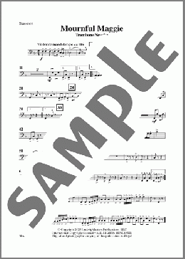Mournful Maggie (arr. Gene Milford)-Bassoon(Karl King) 楽譜 その他 ダウンロード