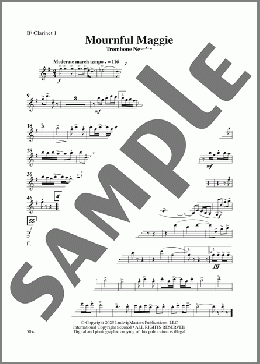 Mournful Maggie (arr. Gene Milford)-Clarinet 1(Karl King) 楽譜 その他 ダウンロード