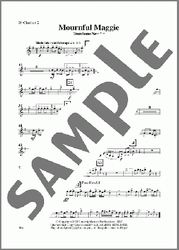 Mournful Maggie (arr. Gene Milford)-Clarinet 2(Karl King) 楽譜 その他 ダウンロード
