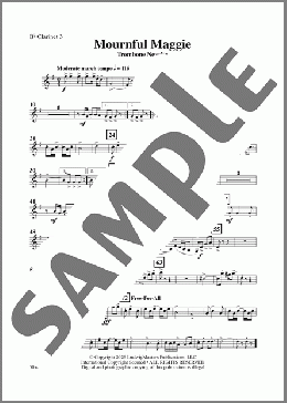 Mournful Maggie (arr. Gene Milford)-Clarinet 3(Karl King) 楽譜 その他 ダウンロード