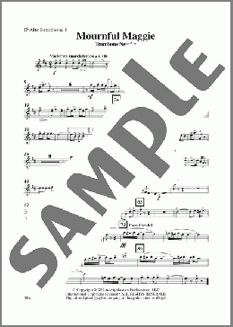 Mournful Maggie (arr. Gene Milford)-Alto Sax 1(Karl King) 楽譜 その他 ダウンロード